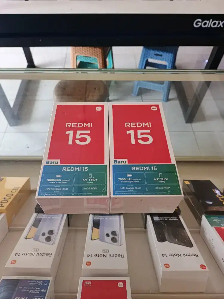 [ fast respon WA ] Xiaomi Redmi 15 NFC 8+8/128 Garansi resmi 15bln
