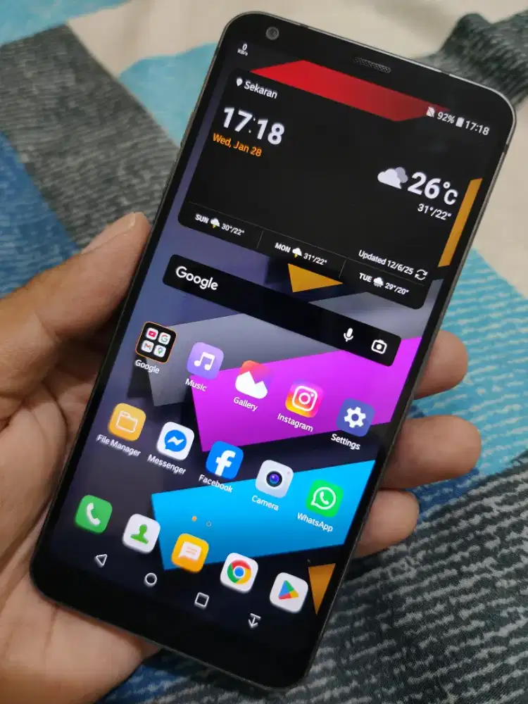 LG G6 4/64 Black Hp aja