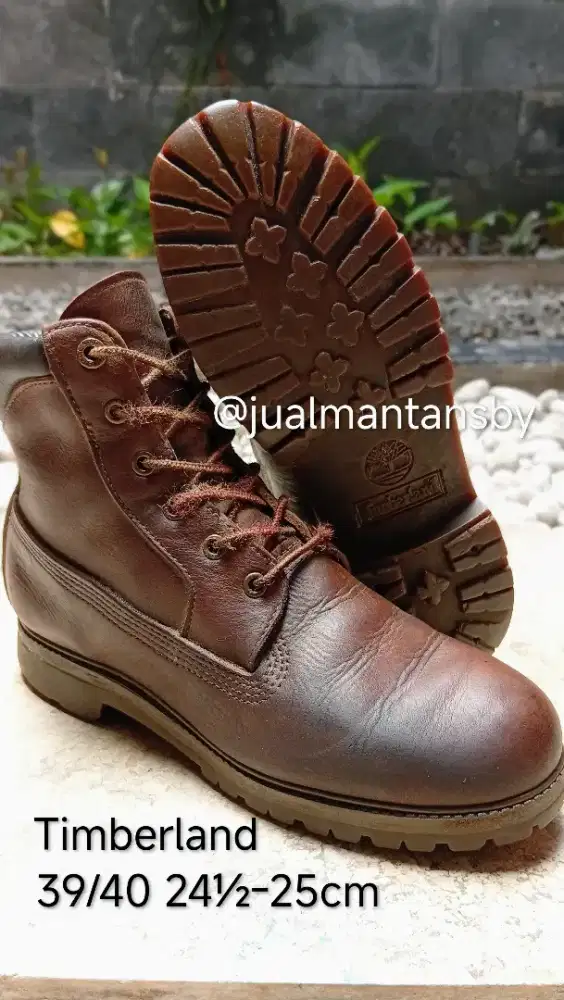TIMBERLAND 6 Brown Leather