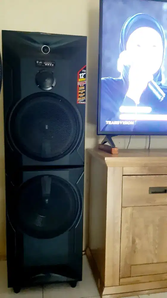 Sharp Speaker Aktif Bluetooth CBox-Pro22UBB