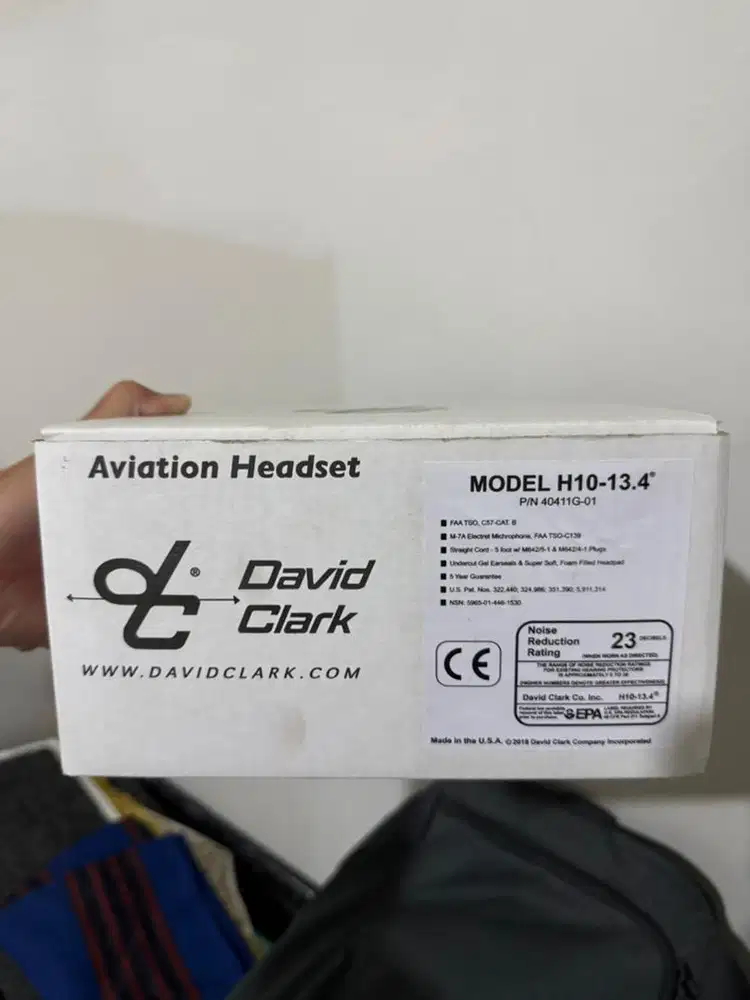 David Clark H10-13.4 Aviation Headset