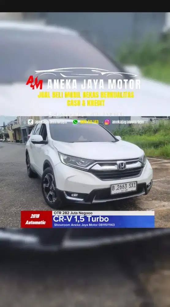 CRV 1.5  turbo AT 2018