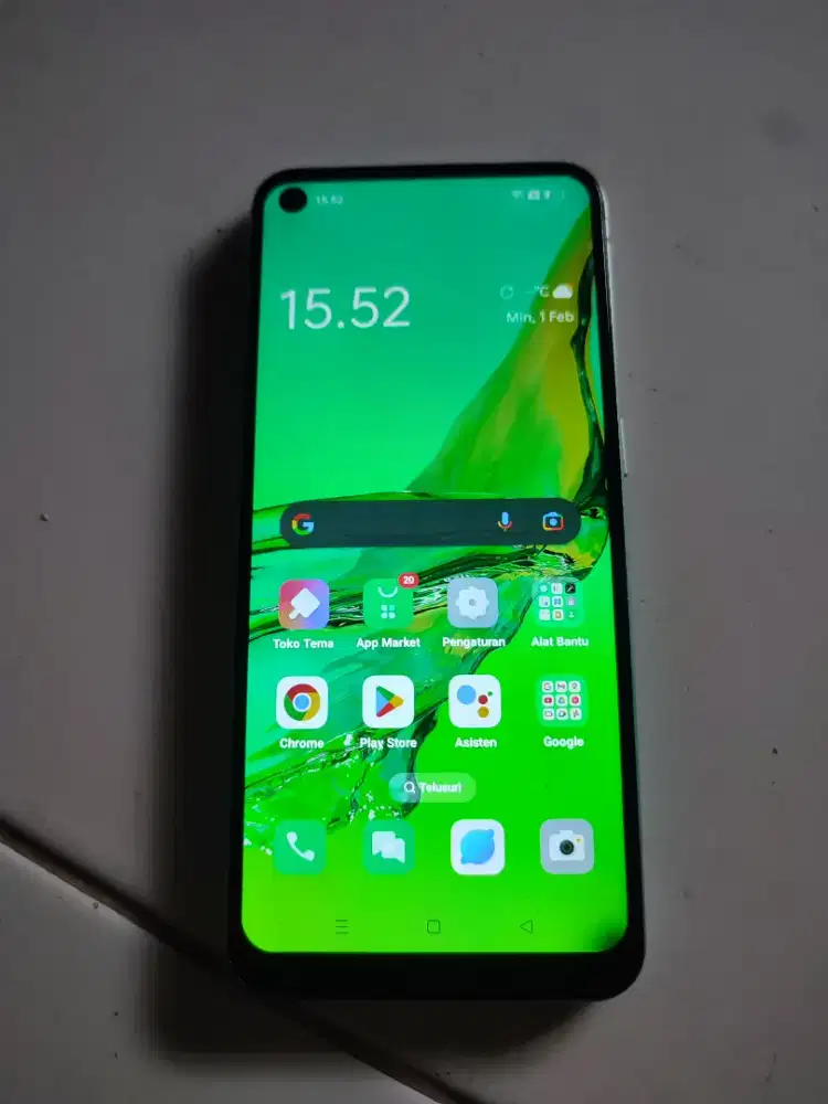 Mau dijual oppo A53, ram 6+5/128, ORI resmi oppo, hp dan kabel charg