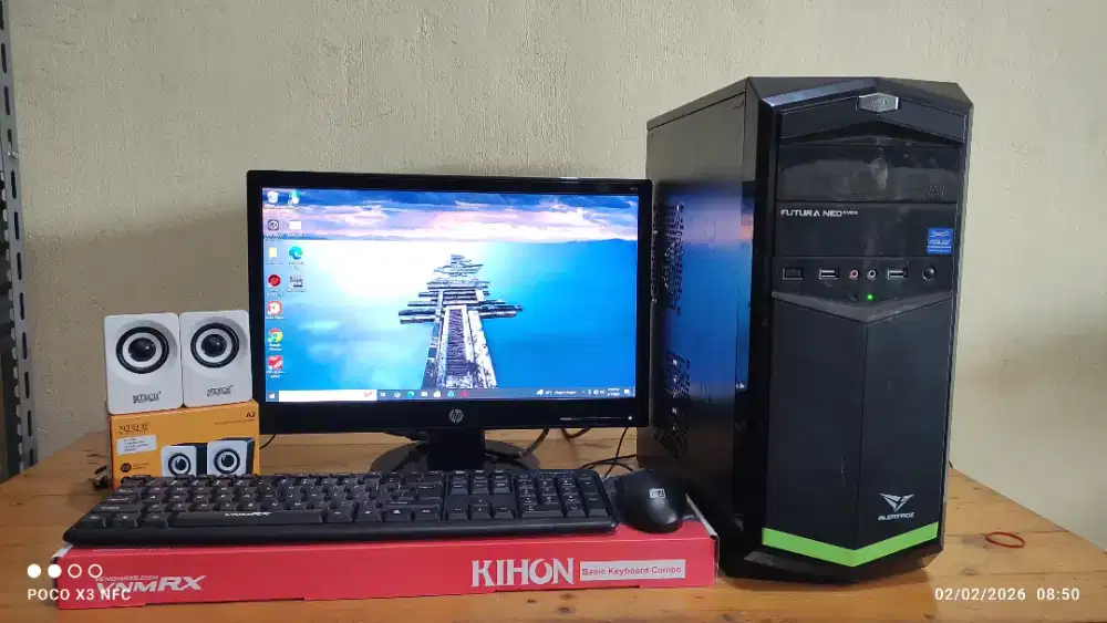 KOMPUTER FULLSET CORE I5, RAM 4GB, HDD 500GB, LAYAR LED 19INC