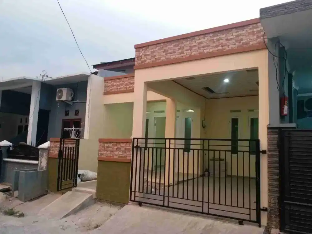 dijual cepat rumah cluster asri pondok ungu permai bekasi