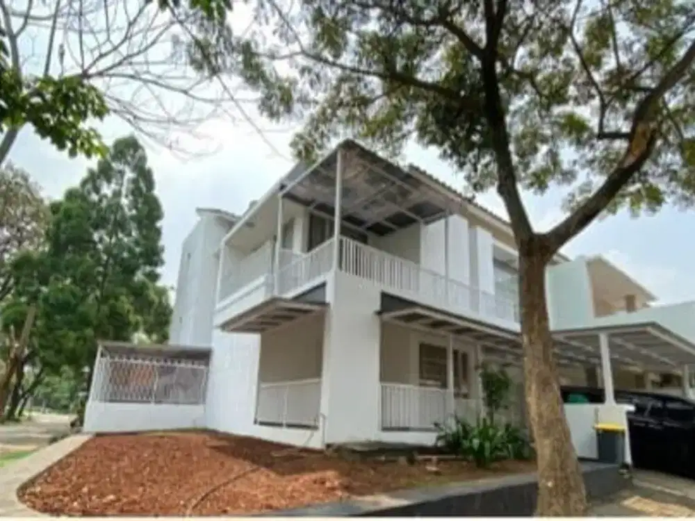 Dijual Rumah Bagus Siap Huni Hoek Lingkungan Asri Kebayoran Village Bintaro Tangsel