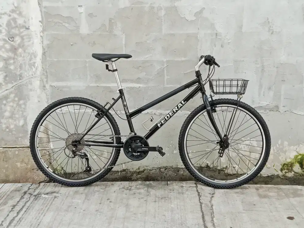 Commuter bike fram lady / sepeda kalcer / sepeda vintage / fullbike