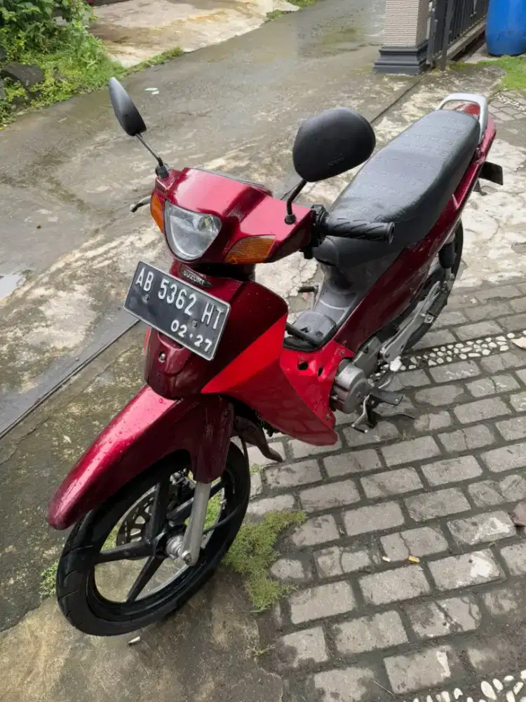 Suzuki Shogun R THN 2002 plat AB Bantul.