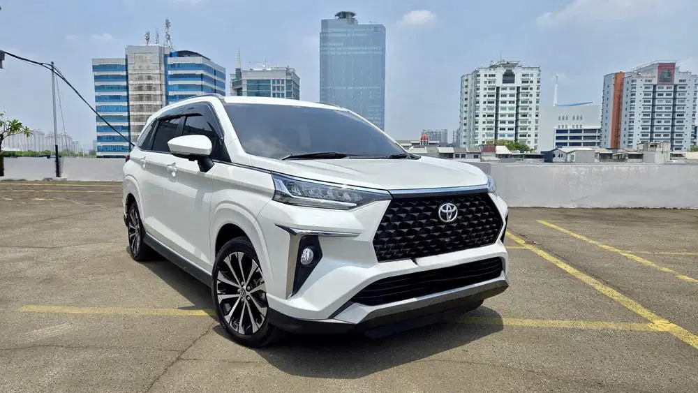 [KM 10 RIBU]TOYOTA AVANZA VELOZ Q NON TSS PUTIH AT 2024