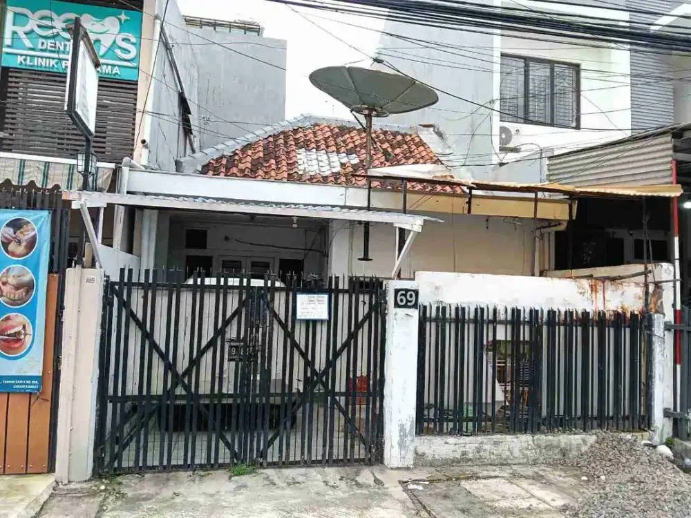 Jual Tanah dan Bangunan Di Jalan Taman Sari X