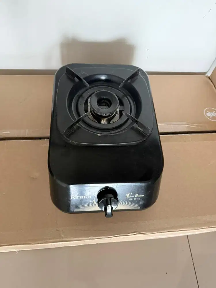 Jual kompor 1 tungku dan tempat sampah ikea