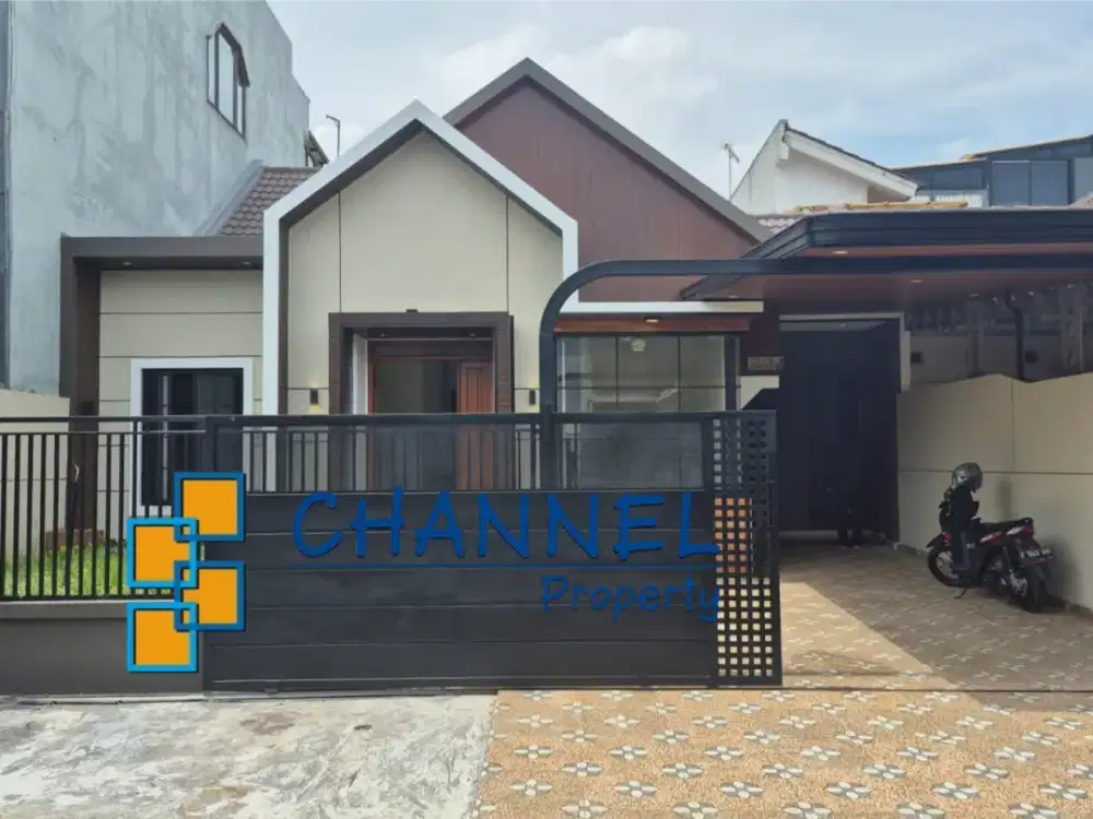 Jual Rumah Baru Modern Siap Huni Lokasi Strategis Dekat Tol Mall Sekolah, Pusat Belanja, Rumah Sakit dan Stasiun di Kencana Loka BSD Tangsel, St