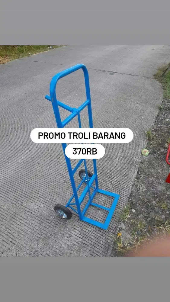 TROLI BARANG BESAR GRATIS ONGKIR 370RB  MUAT SAMPE 100 KG