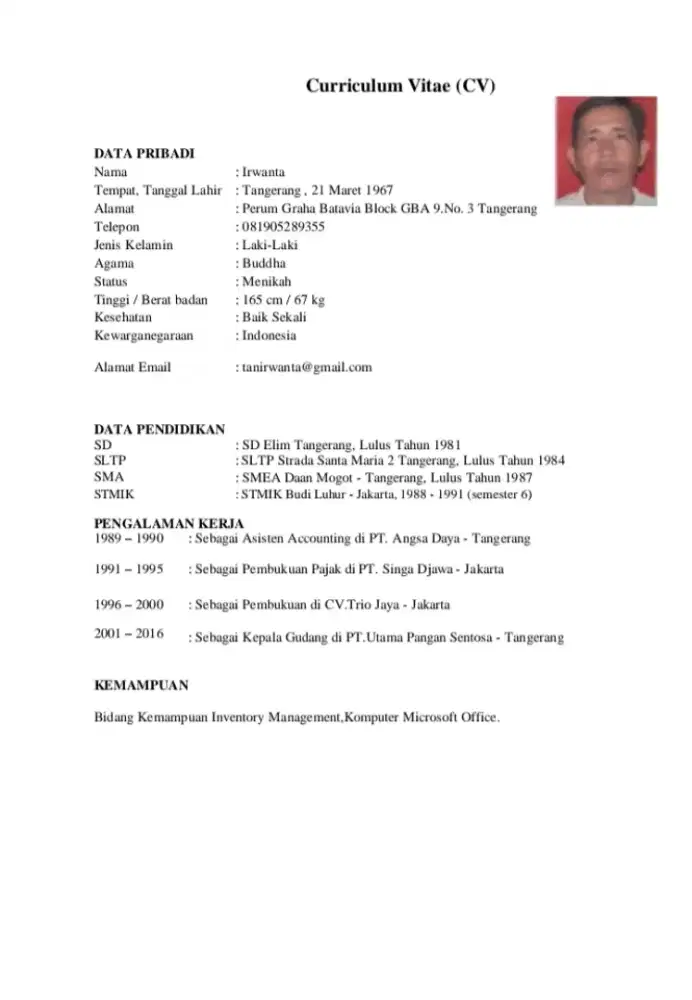 Ingin mencari pekerjaan