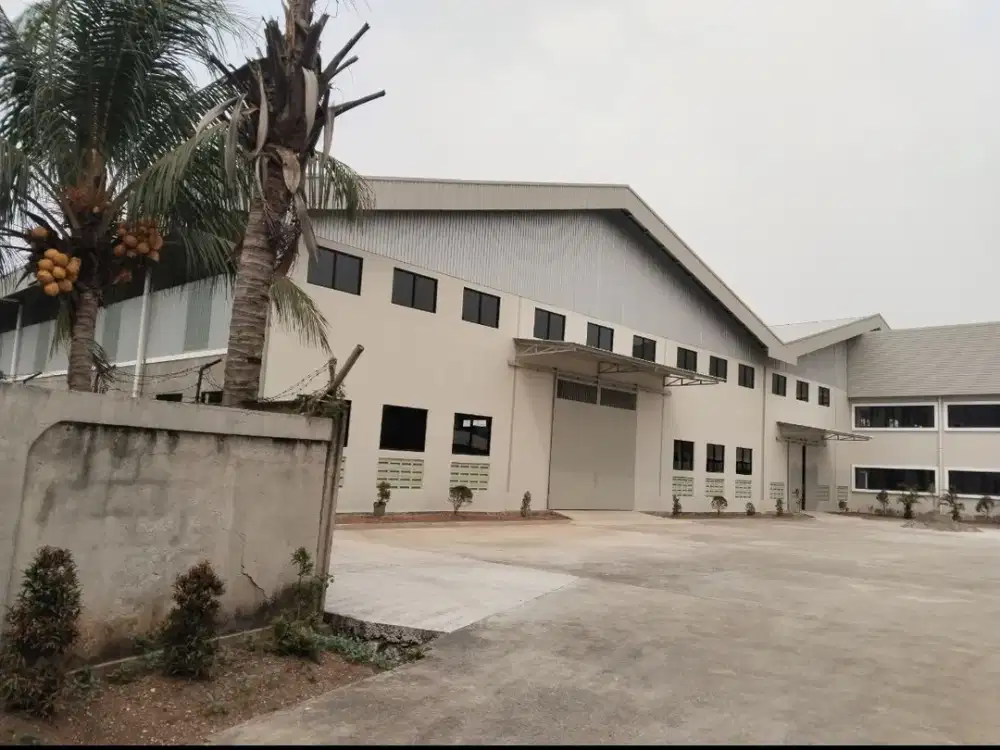 DI JUAL CEPAT! gudang baru besar Cikupa siap pakai dekat exit tol Balaraja