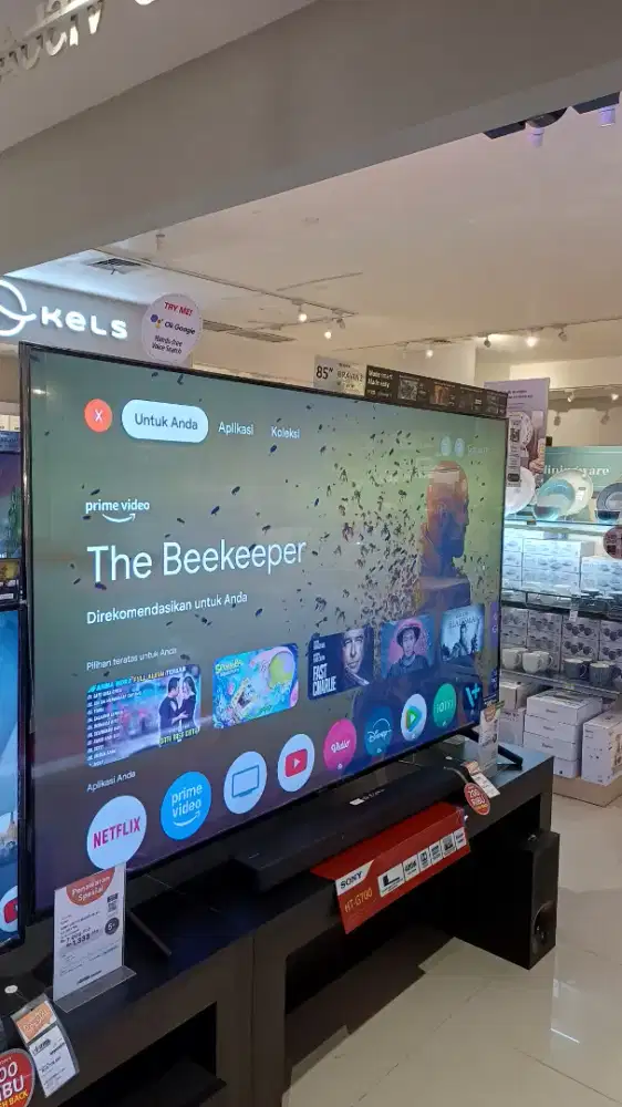 Sony Bravia 85 google tv 4K