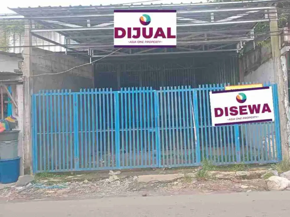 Di Jual Dan Di Sewakan  WORKSHOP  Di Tarumajaya,   Bekasi.