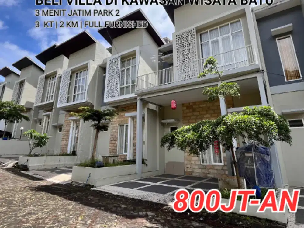 Akses Mudah Villa 7 Raya Dekat Jatimpark 2 Garansi Passive Income