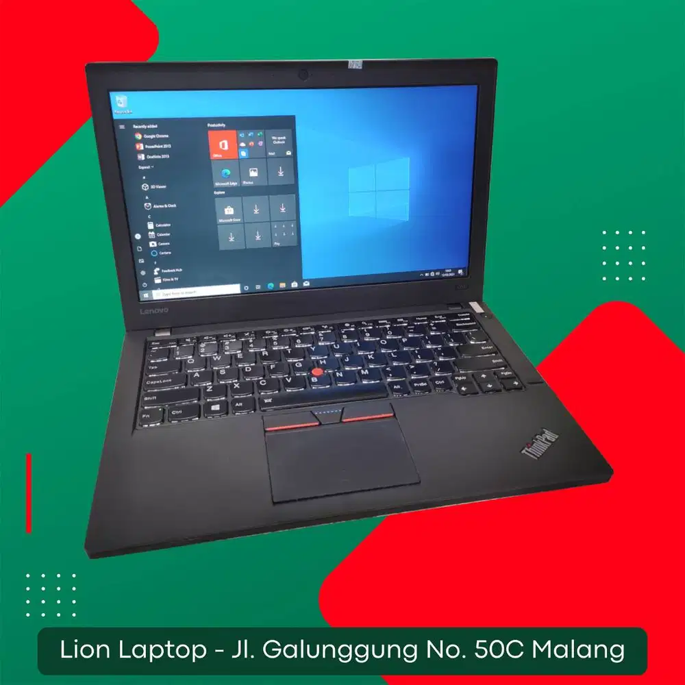 RAM 8GB SSD 256GB Core i5 2 Jutaan Lenovo Thinkpad X260 [02|02]