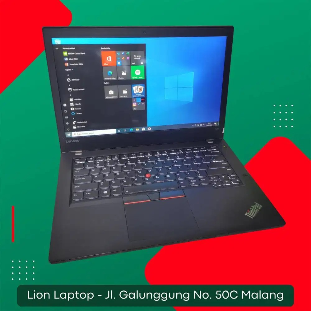 RAM 8GB SSD 256GB i5 Touchscreen Lenovo Thinkpad T470 [02|02]