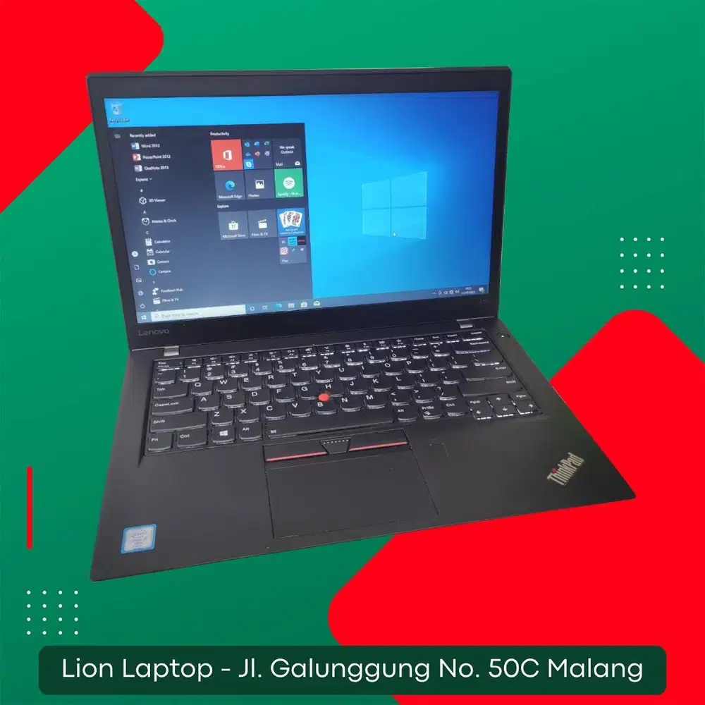 RAM 8GB SSD 256GB Core i7 SLIM Lenovo Thinkpad T470s [02|02]