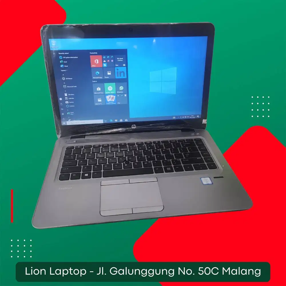 Core i5 RAM 8GB Murah SSD 258GB HP Elitebook 840 G3 [02|02]