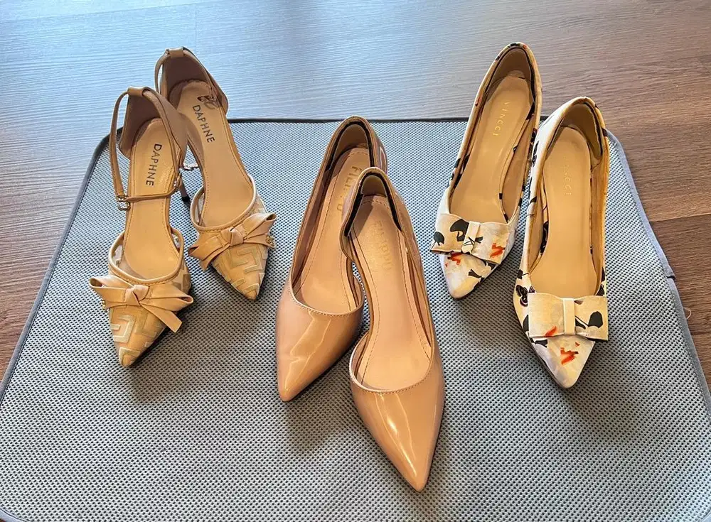 3 Pasang Heels - Jual Cepat
