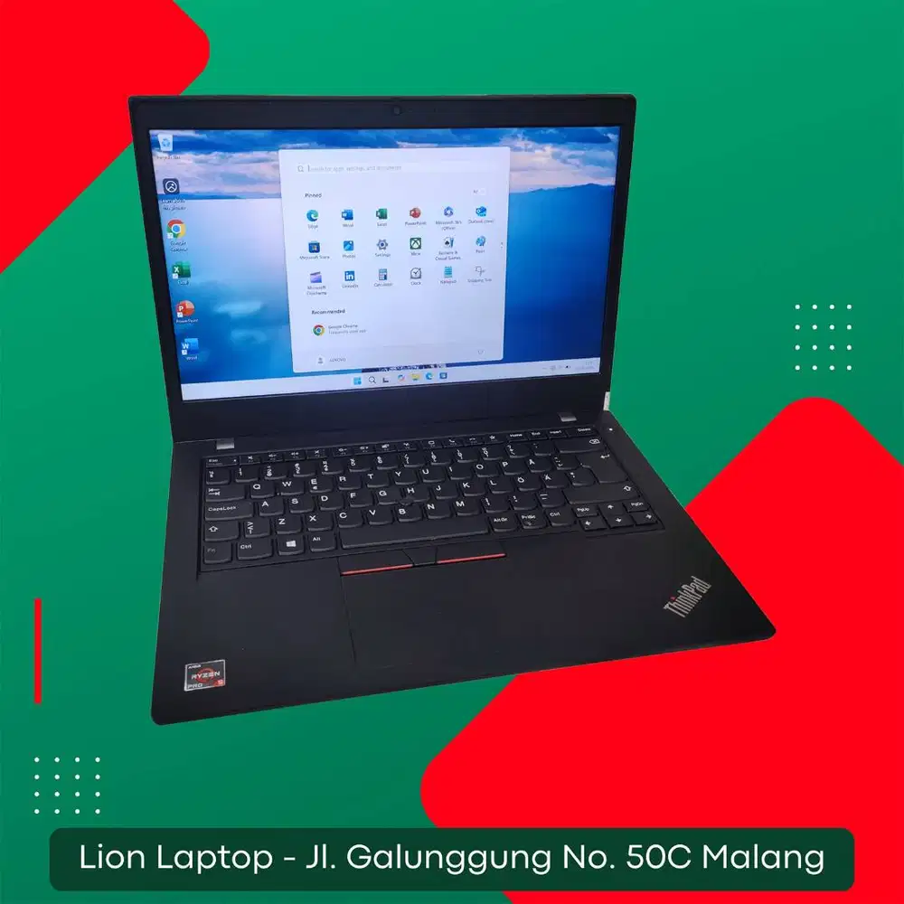 Gaming/Editing AMD Ryzen 5 PRO 8/256 MULUS Lenovo Thinkpad L14 [02|02]