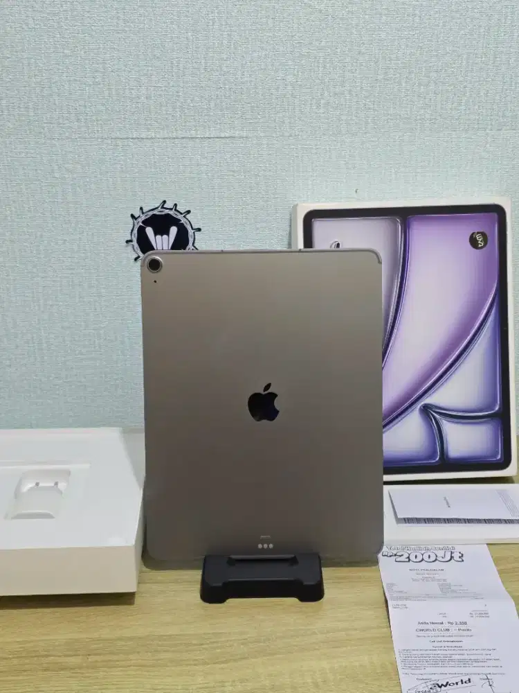 ipad air M3 13 inch 256gb wifi + cellular garansi ibox