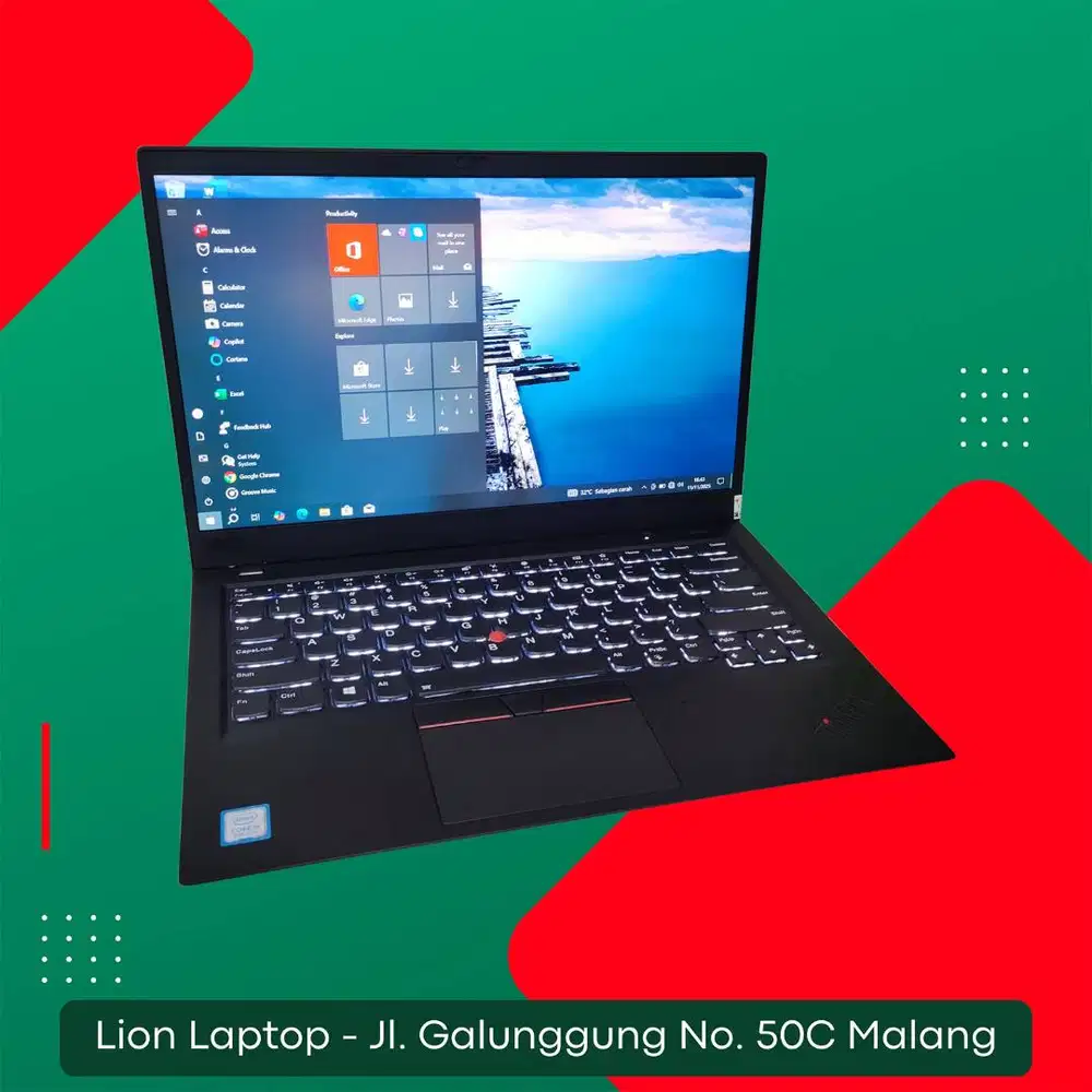 X1 Carbon Slim Ringan i5 gen 8 8/256 [02|02]