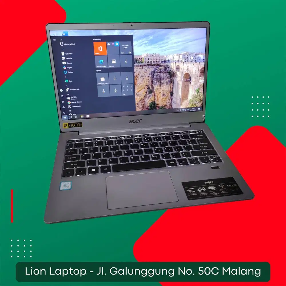 Super Slim Core i5 Gen 8 8/25 Acer Swift 3 SF313-51 [02|02]