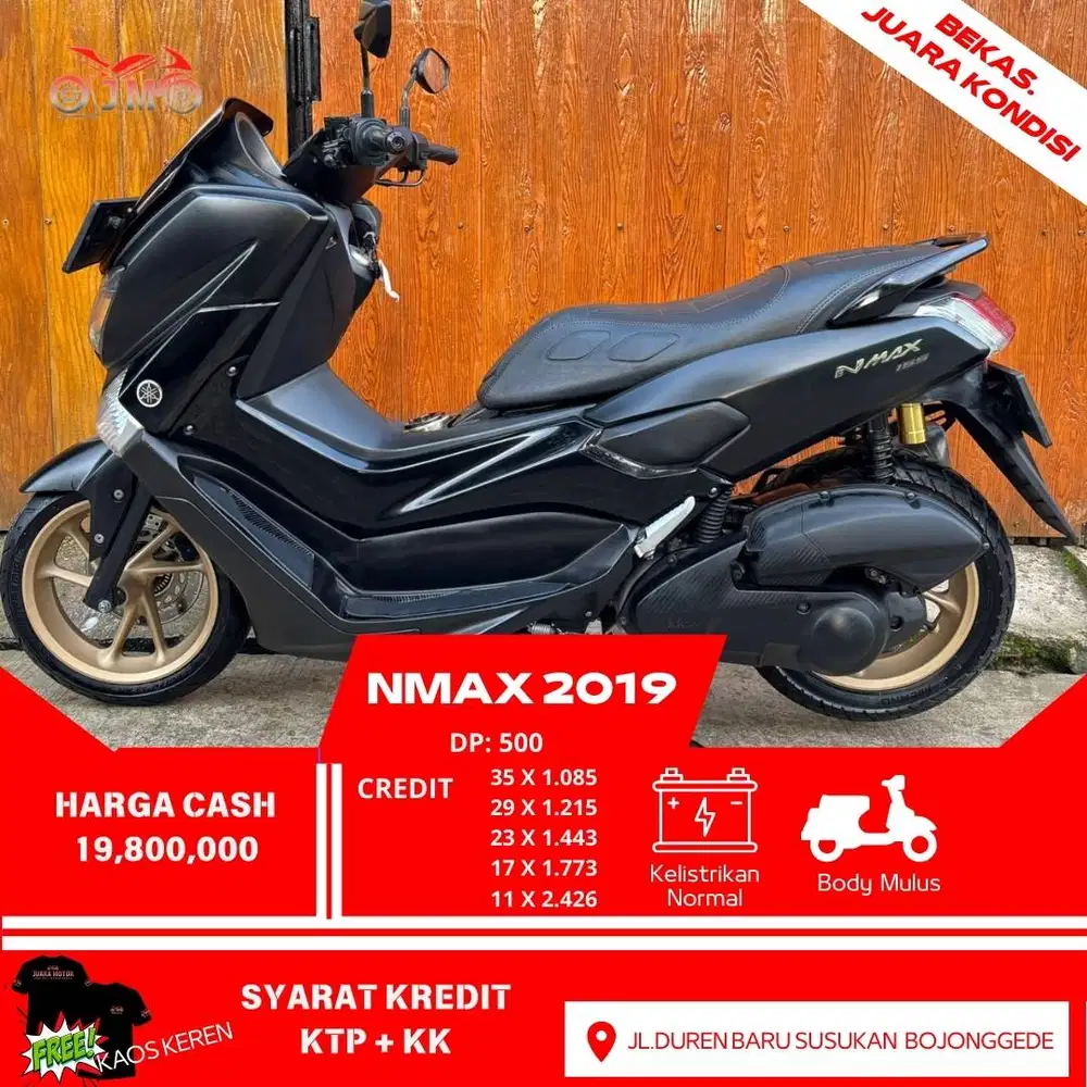 YAMAHA NMAX 2019 PROMO DP 500 RB DENGAN ANGSURAN PALING MURAH