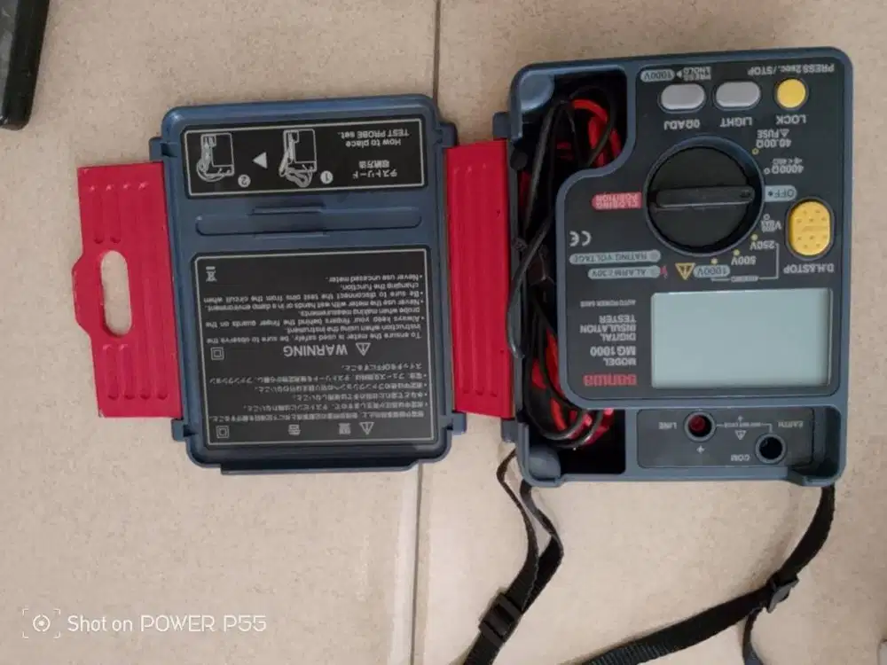 Alat megger second sanwa mg1000