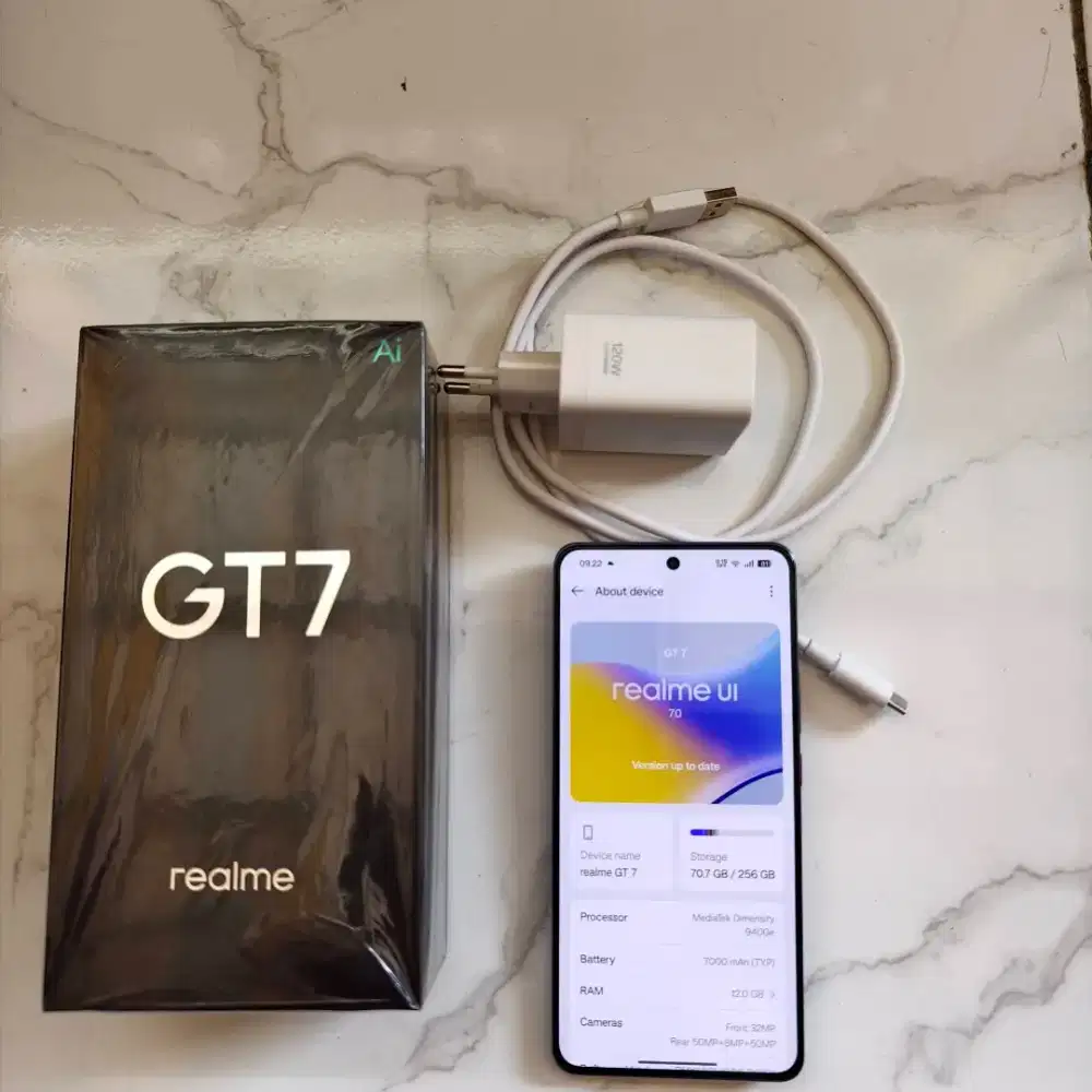Realme GT 7 ram 12/256 fullset original