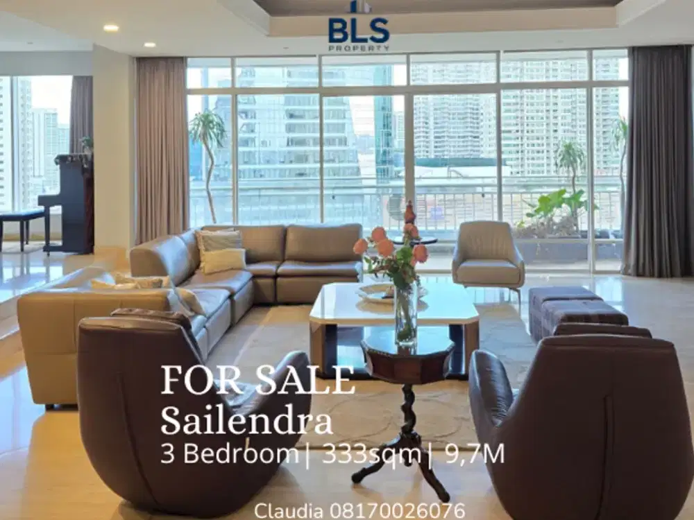 FOR SALE Apartment Sailendra 3BR