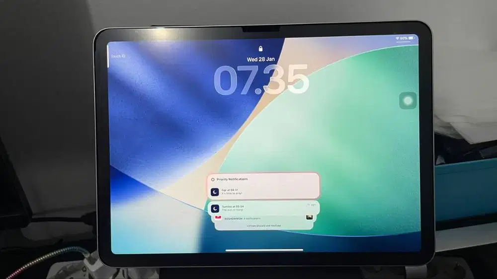 iPad air M2 11'inch Starlight Mulus Istimewa