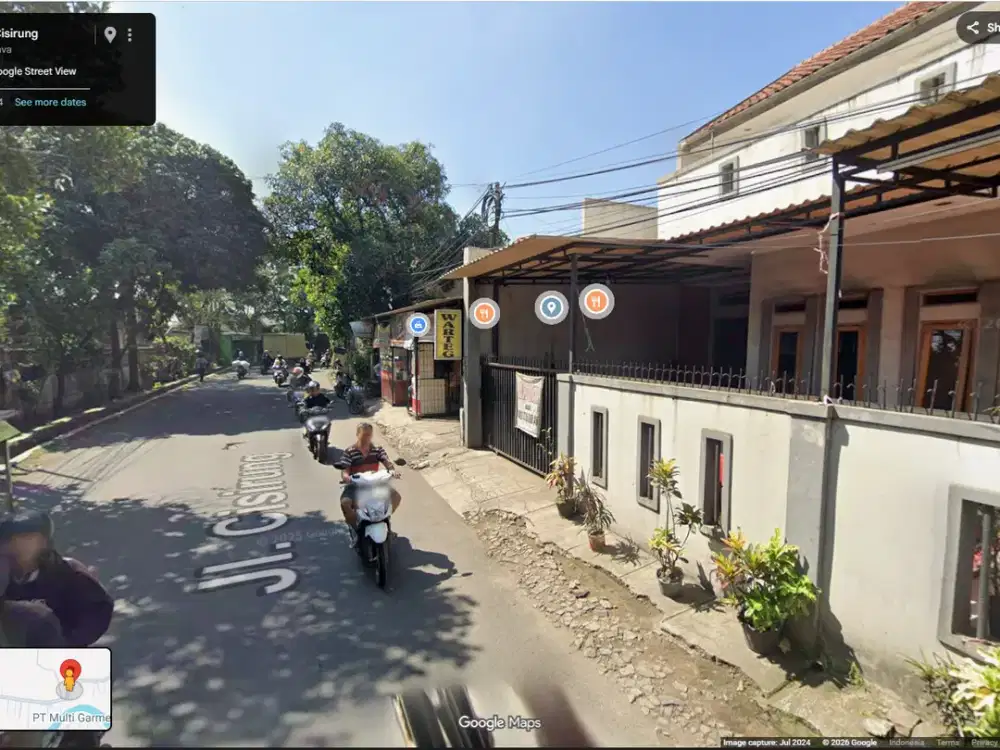 DISEWAKAN RUMAH UNTUK USAHA, JL. CISIRUNG