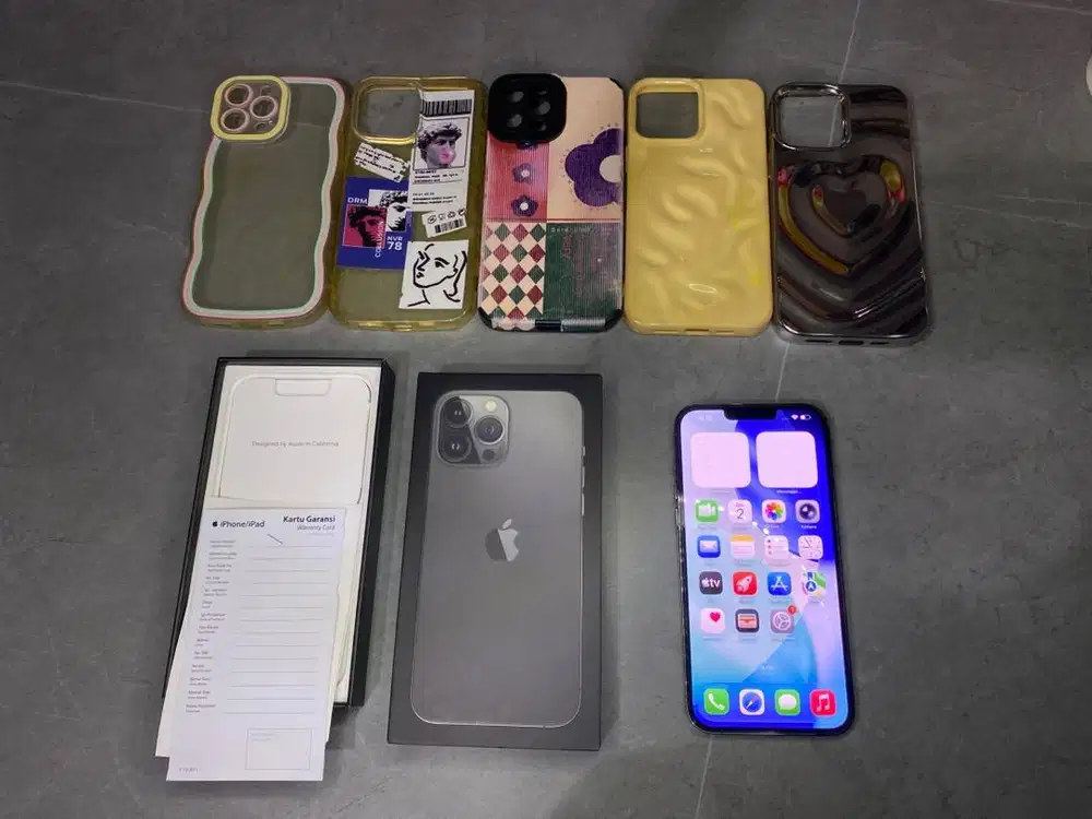 iPhone 13 Pro Max 256GB ex iBox, harga terjangkau 9,2jt!!