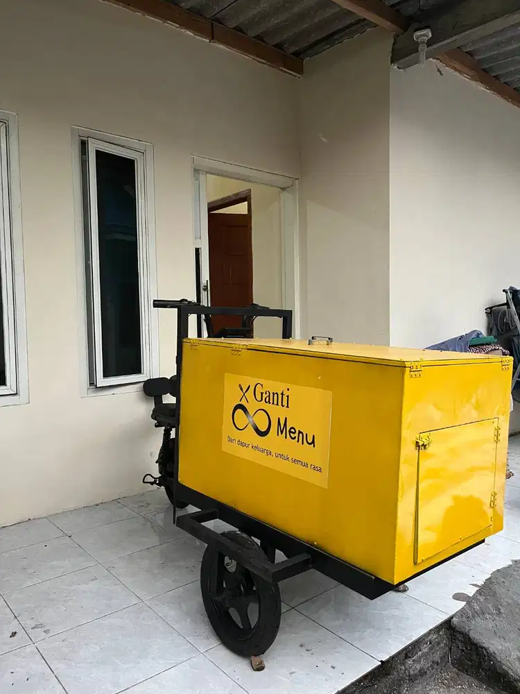 Gerobak sepeda listrik