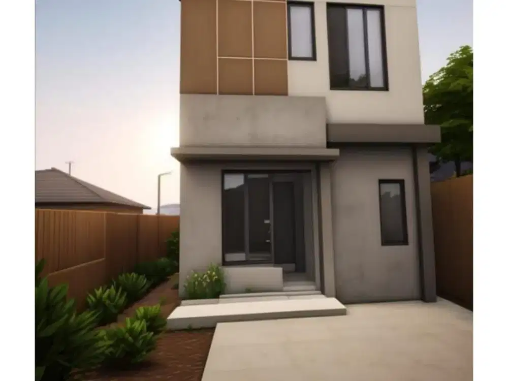 Rumah New Siap Huni Nego Free Biaya Dekat LRT Harjamukti Tapos Depok