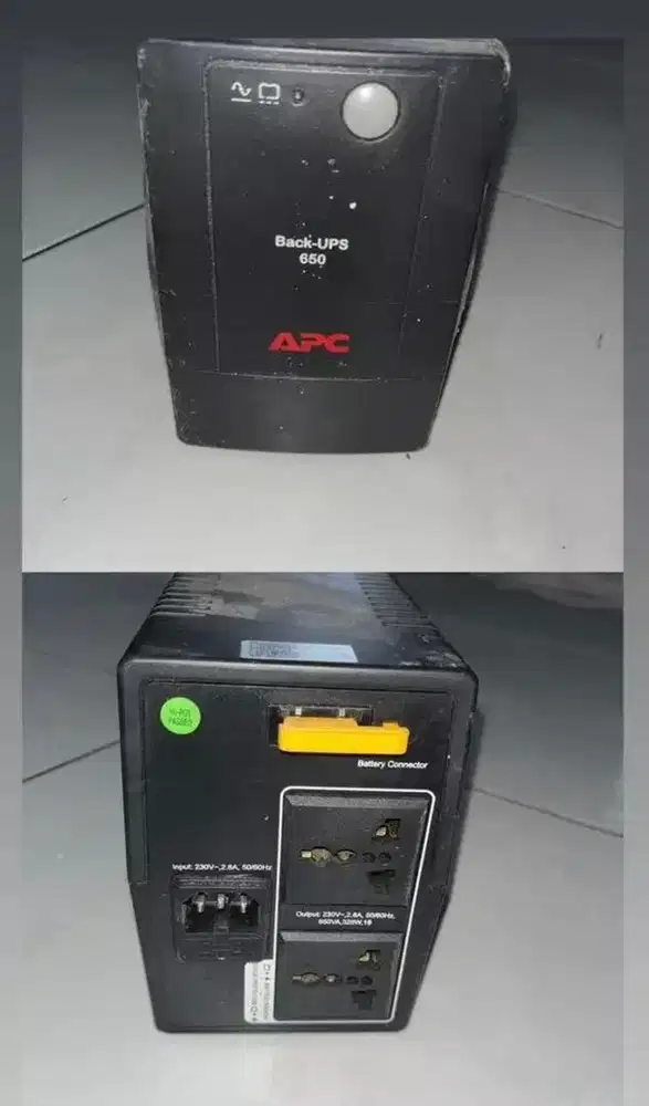 UPS APC 650VA 325W Lokasi Semarang