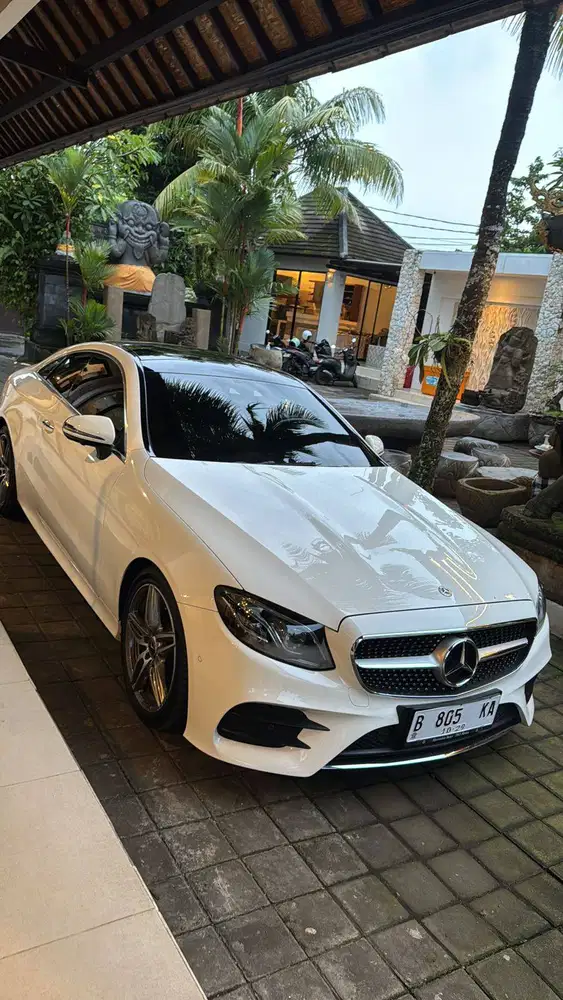 Mercedes Benz E300 Coupe 2019 White Putih 2020 2018 Dijual Cepet Bu