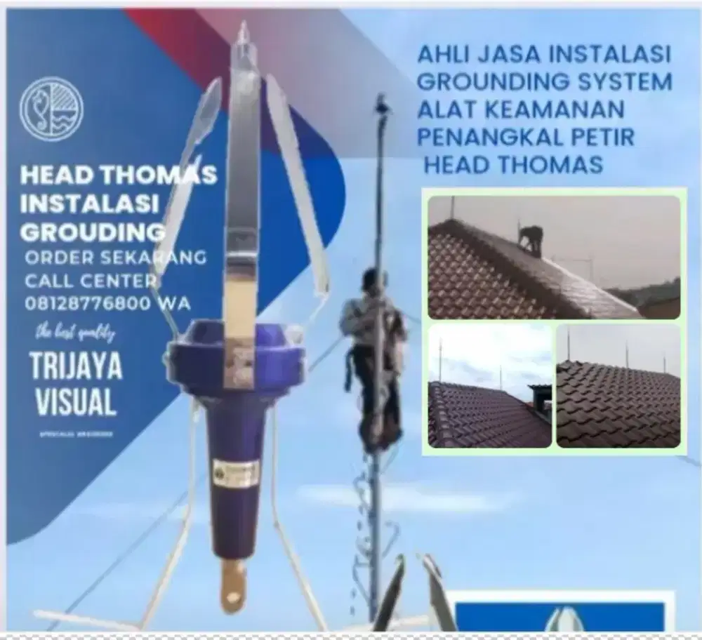 Adi jasa pasang penangkal petir Cariu Ciampea Ciawi
