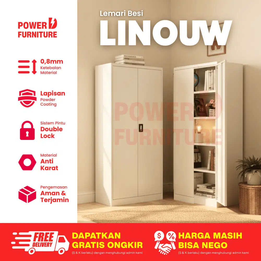 Lemari Kabinet Besi - Lemari Besi Arsip | Lemari Arsip Kantor