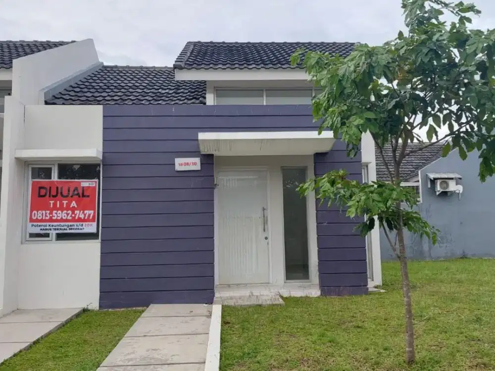 DIJUAL RUMAH SUDUT TROPICAL VALLEY CITRA GRAND CITY PALEMBANG