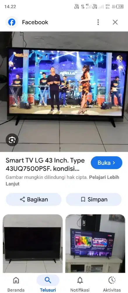 Jual tv bos gas Ken gas