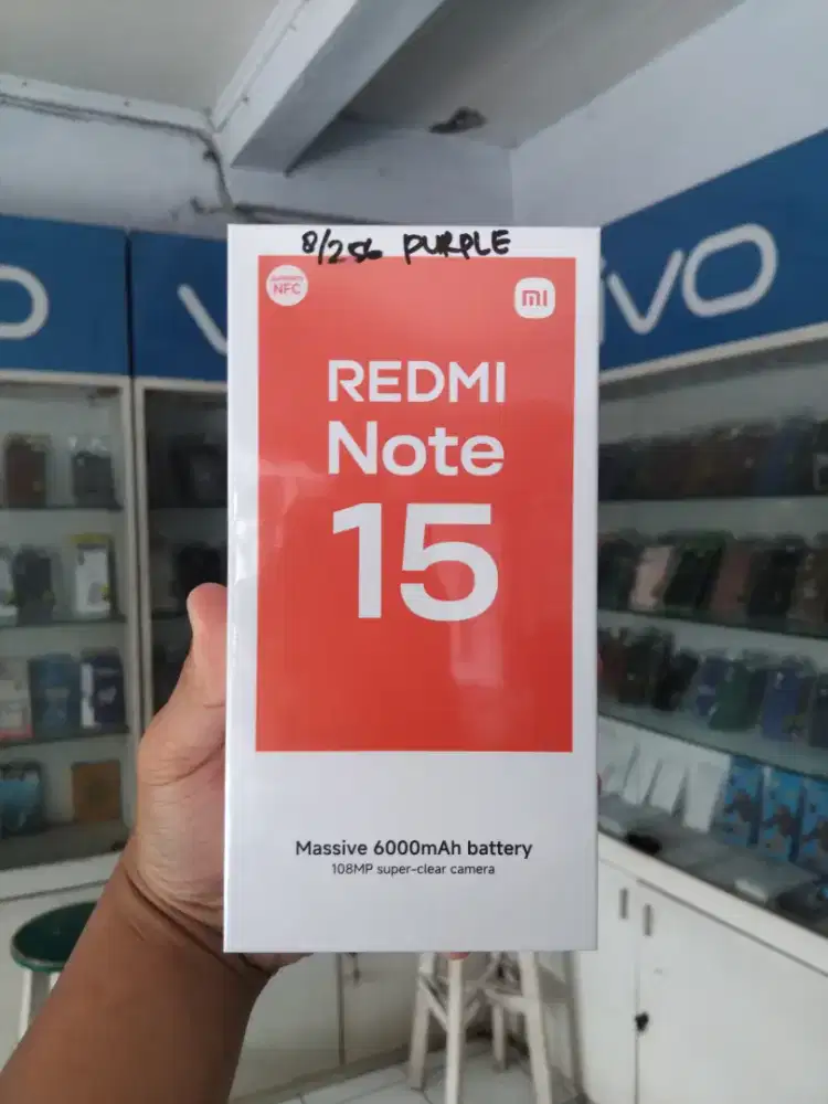 Xiaomi redmi note 15 8/256 new