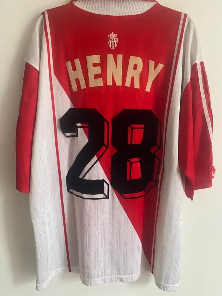 Jersey Retro Monaco Thierry Henry 96/97 Original
