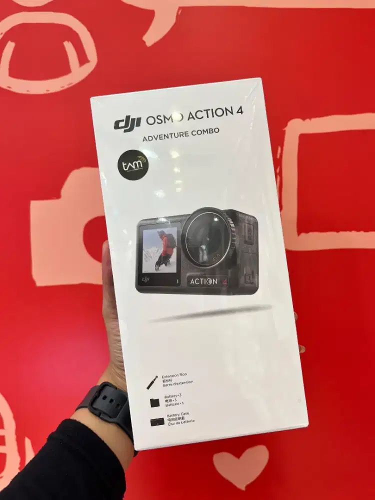 New DJI OSMO ACTION 4 ADVENTURE COMBO Promo mulai 5 juta an aja