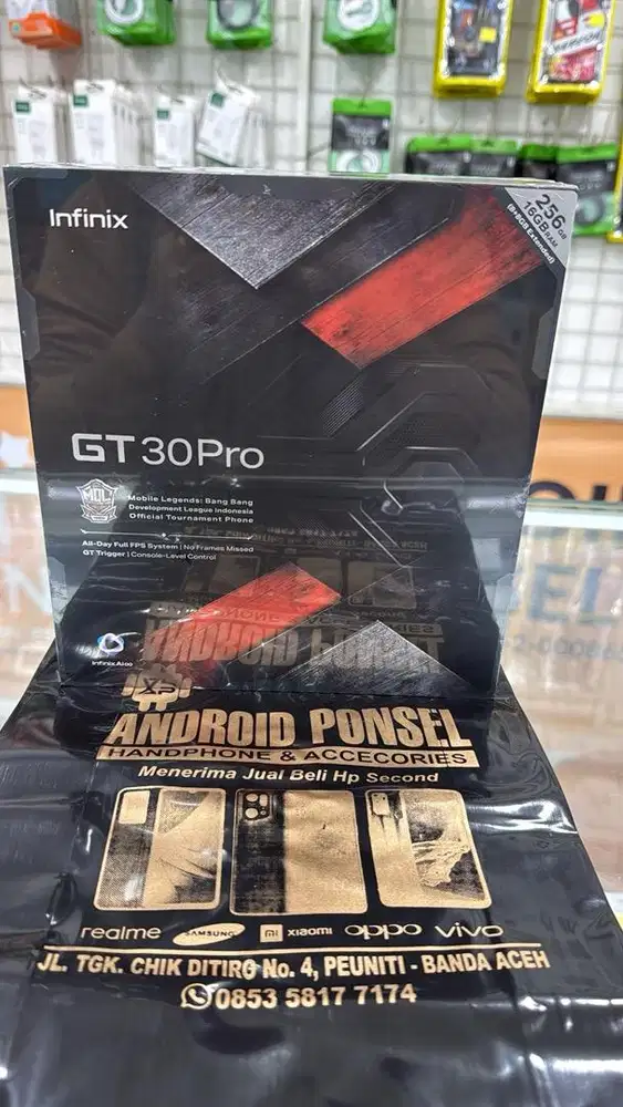 BARU!! INFINIX GT 30 PRO 5G BOX LIMITED EDITION GAMING GACOR